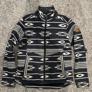 Navy Aztec Ariat Jacket- Women’s medium